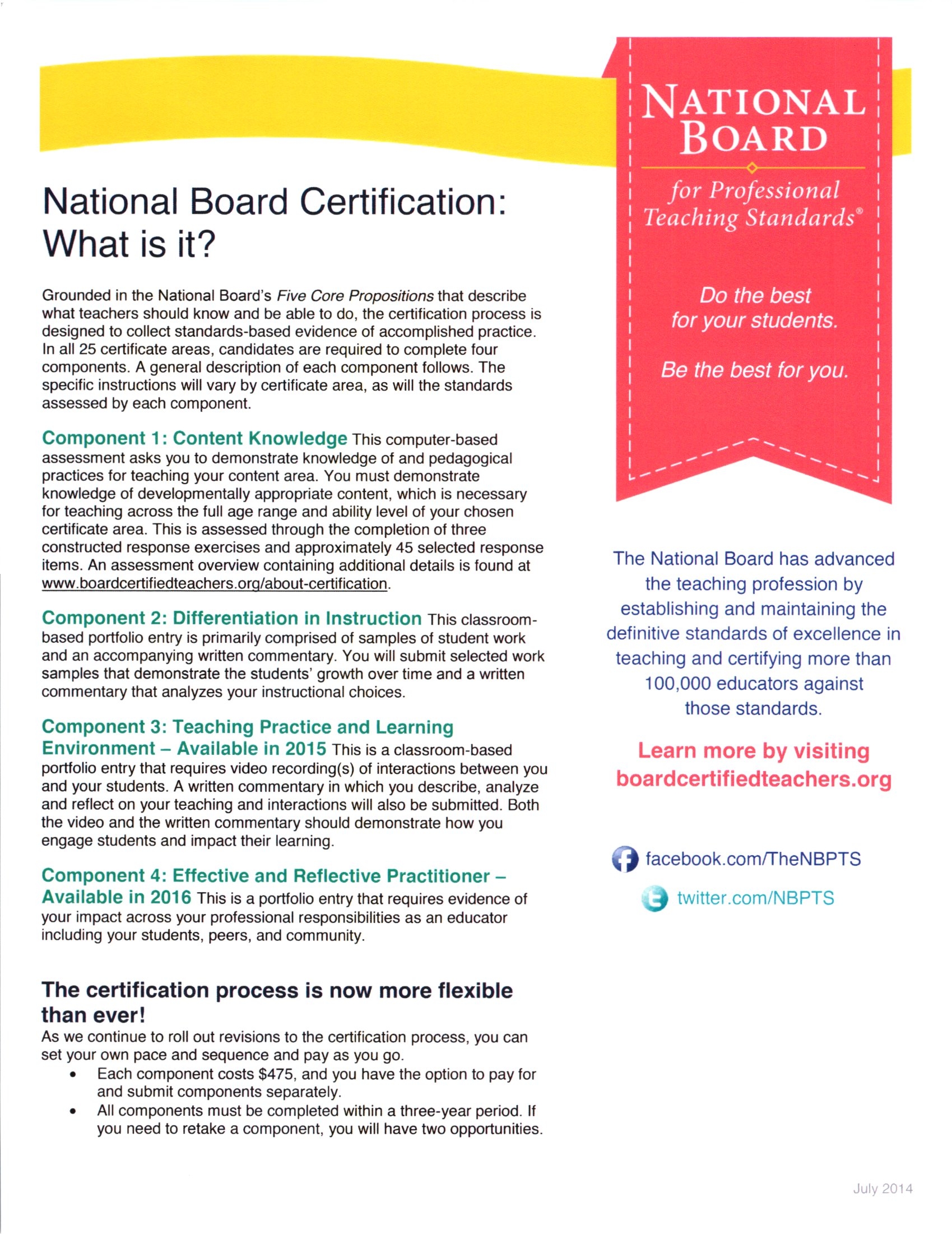 Certification Process Description 